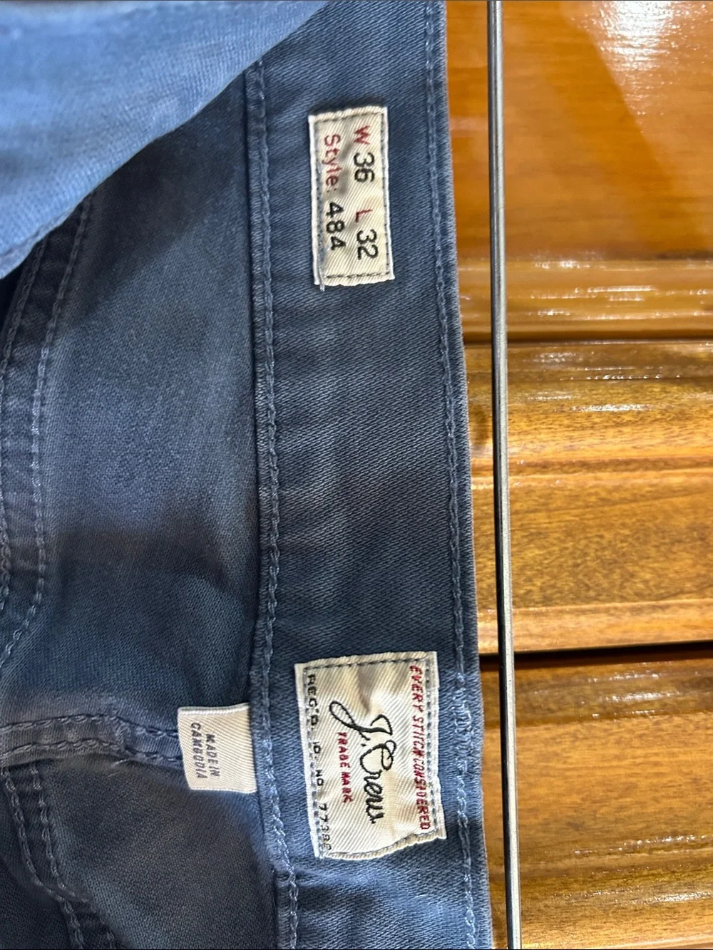 J. Crew slim straight